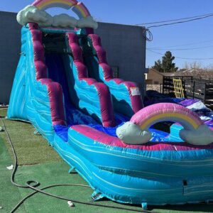 Incredible Dual Lane Water Slide